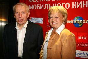 Режиссер Сергей Колосов с супругой